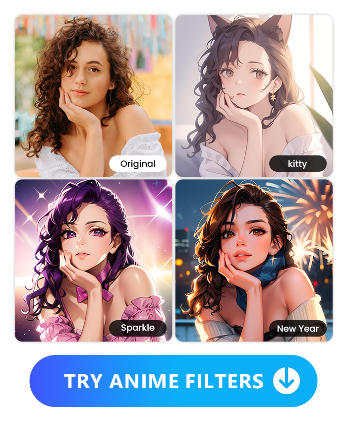 save your ai anime photos in photodirector